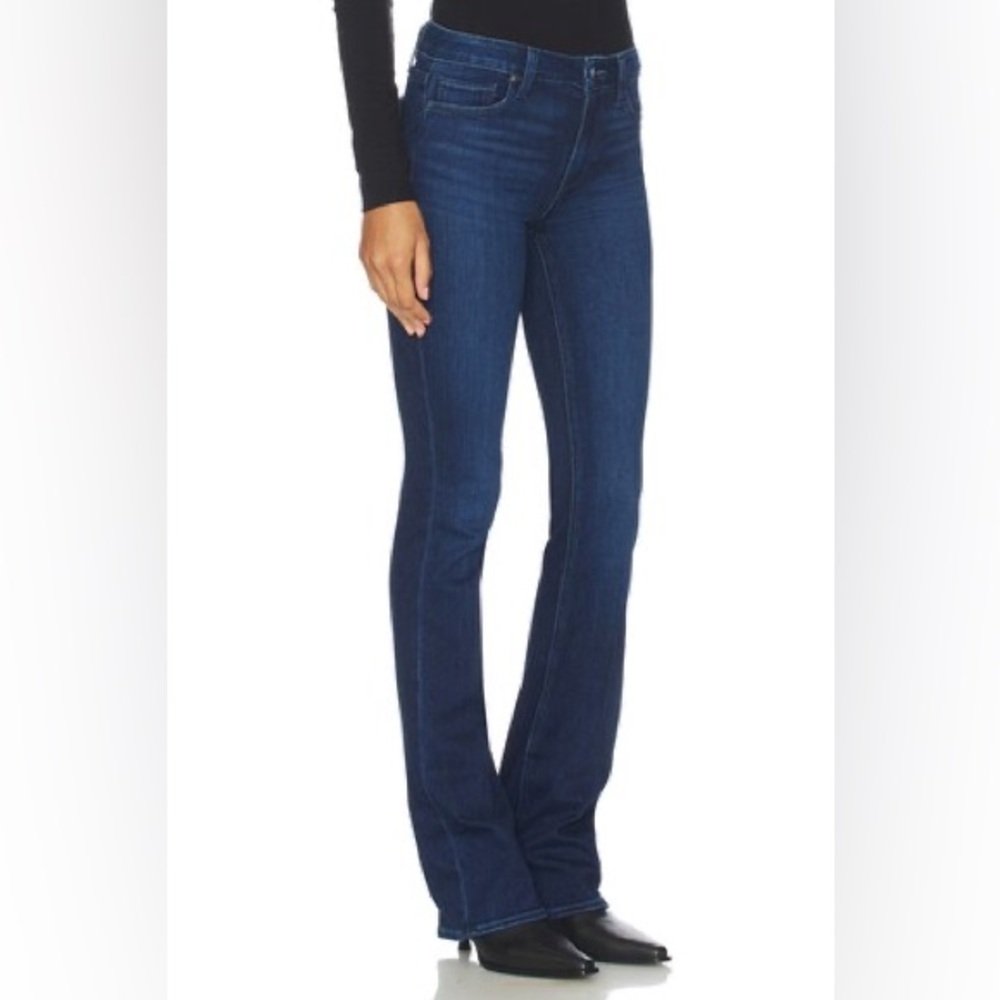 PAIGE Dark Blue Flare Jeans